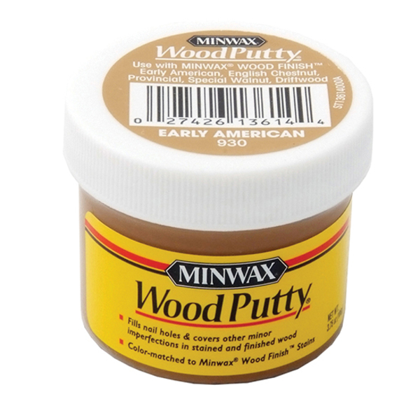 Minwax 3.8 Oz Early American Wood Putty Oil-Based Non-Hardening 930